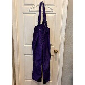 Columbia Sportswear Purple Womens Ski Snowboard Insulated Pants Bibs Size Medium